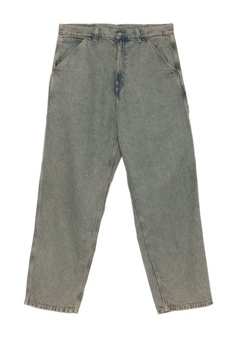 og single knee pant man blue CARHARTT WIP | I0358193FU.GD